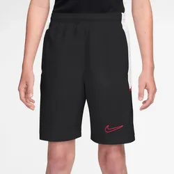 NIKE Academy Dri-FIT 7" Fußball Shorts Kinder 015 - black/white/bright crimson XL (158-170 cm)