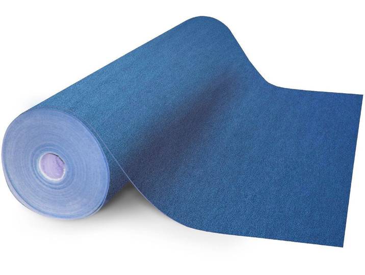 Teppichboden OTTO HOME Malta, Nadelfilz , blau (dunkelblau), B:200cm H:3mm L:600cm, Kunstfaser, Teppiche, Teppichboden, verschiedene Farben & Größen, Polypropylen, strapazierfähig