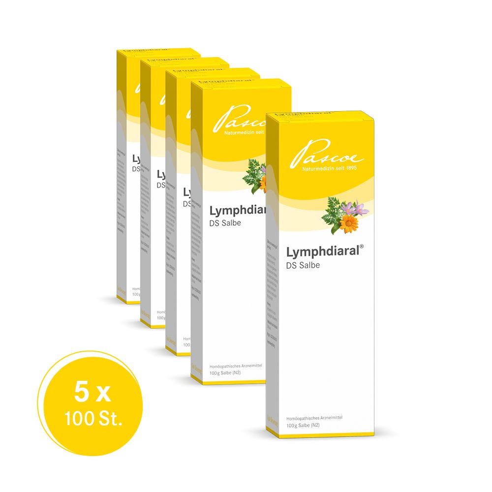 Lymphdiaral DS Salbe 5x100 g