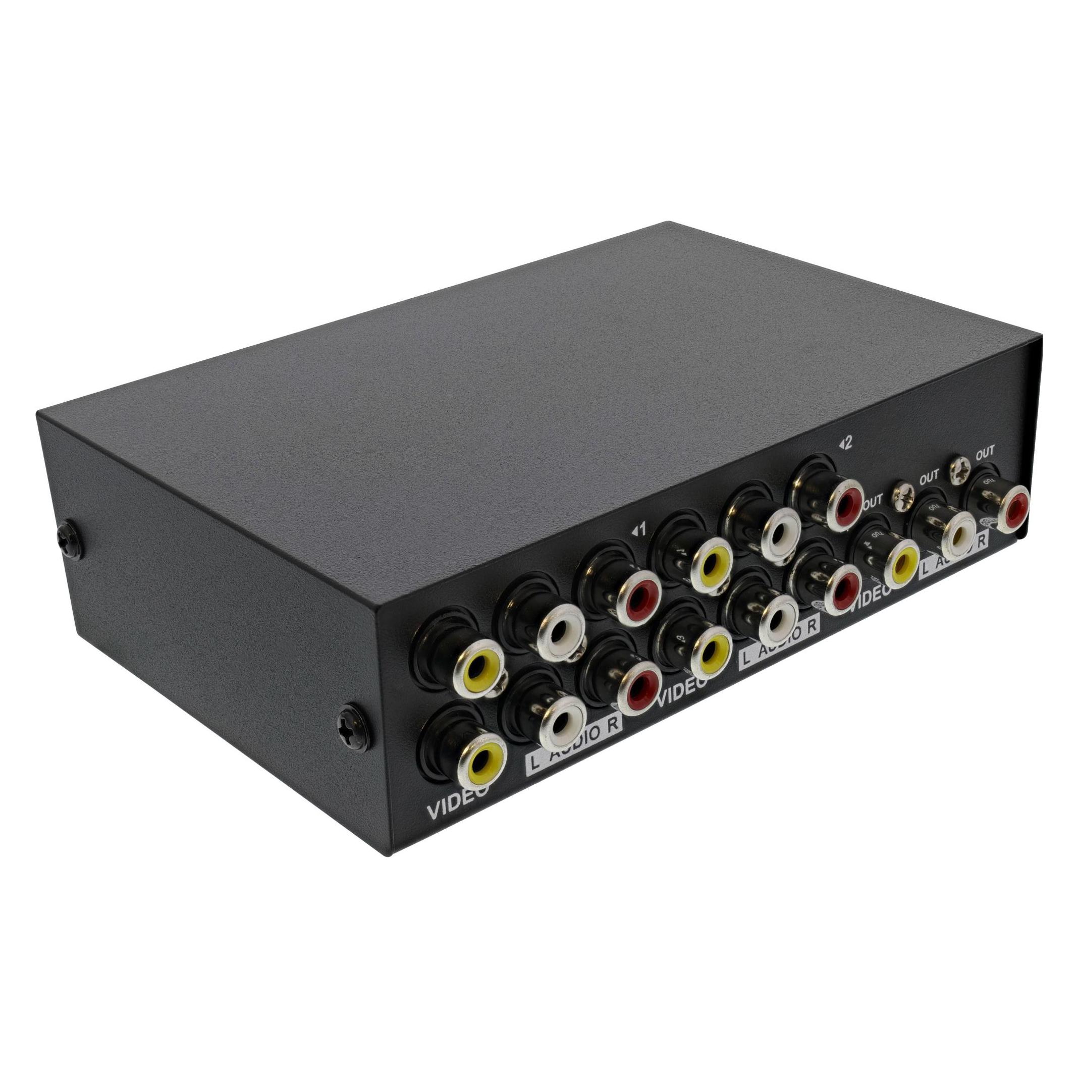 InLine Video/Audio-Schalter (89304I)