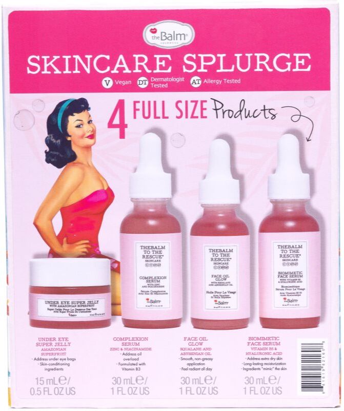 theBalm To The Rescue® Skincare Collection gift set for flawless skin
