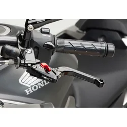 PROTECH  Hebel Bremshebel Race Alu & Stahl Rot/Schwarz für HONDA VFR1200F