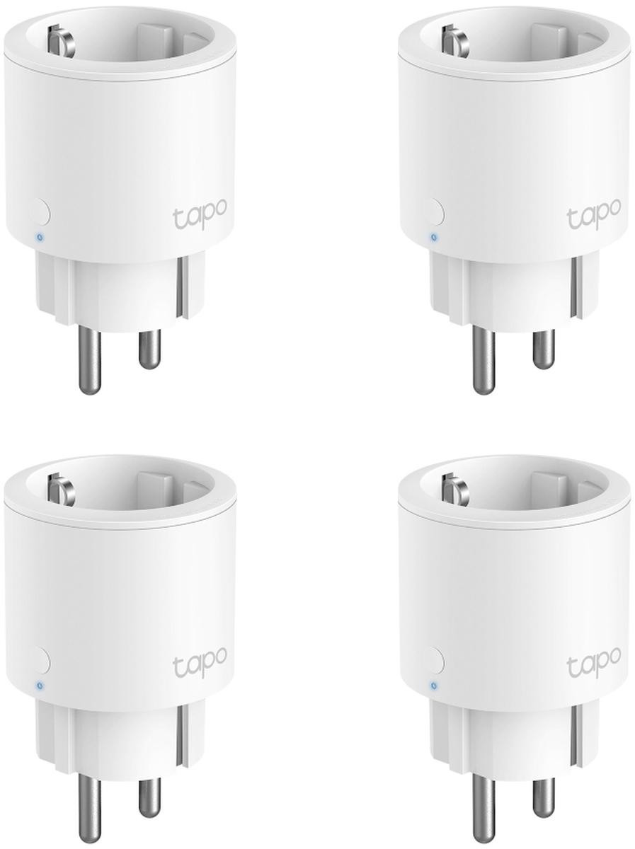 TP-Link Tapo P115 Smart Wi-Fi stopcontact Mini, 4 stuks, wit