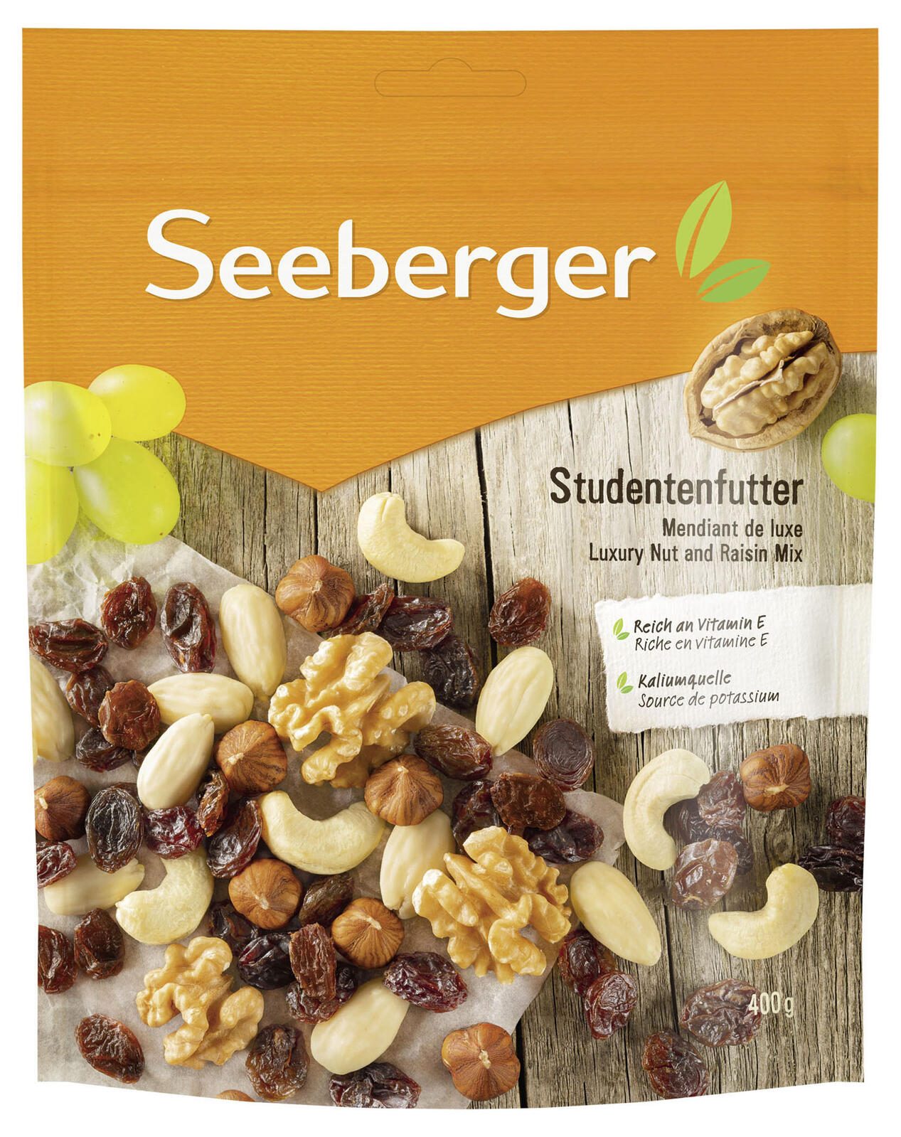 SEEBERGER Studentenfutter 400,0 g 2839038001