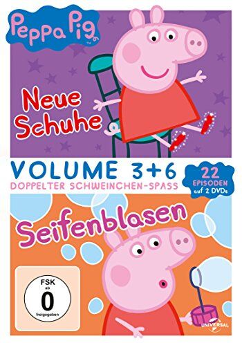 Peppa Pig Doppelpack - Neue Schuhe & Seifenblasen [2 DVDs] - Preis vom 13.10.2026 19:28:25 h