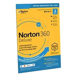 Norton 360 Deluxe inkl. 25 GB, 3 Geräte - 1 Jahr, Download