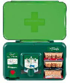 Wundversorgungsspender Wound Care Dispenser B306xH155xT155ca.mm grün,transparent ; Orkla Care (510110006)