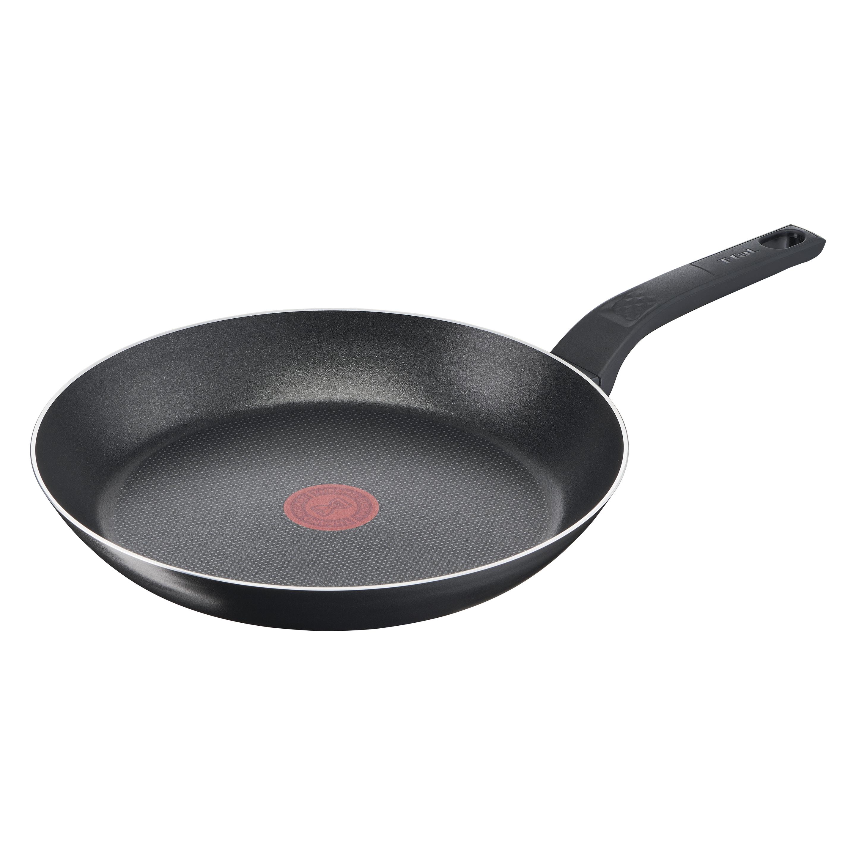 Tefal Easy Cook & Clean Pfanne 28 cm (Bratpfanne, Aluminium, 28 x 7.70 cm) (B5550633)