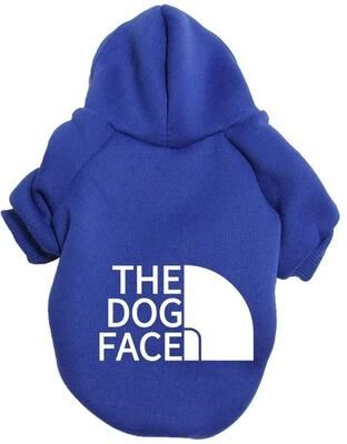 Uplifted Goods Pet Dog Autumn Winter Hoodie blue 3xl 6.5 10.0kg