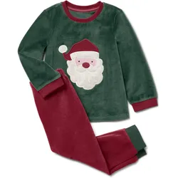 Tchibo - Kinder-Nicki-Pyjama - Gr. 122/128 - grün