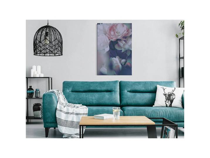 Tableau déco Morning Roses Lin Multicolore 40 x 60cm