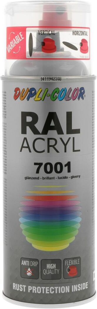 european aerosols DUPLI-COLOR RAL 7001 silbergrau glanz, 400 ml