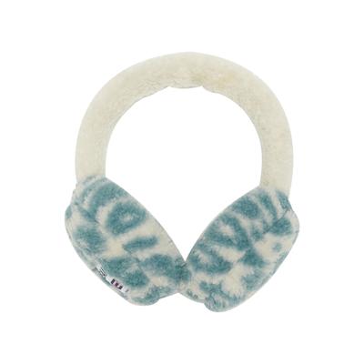 Ohrenwärmer CHIEMSEE, Damen, blau (hydro), Kunstfaser, Mützen, - aus weichem Sherpa-Fleece