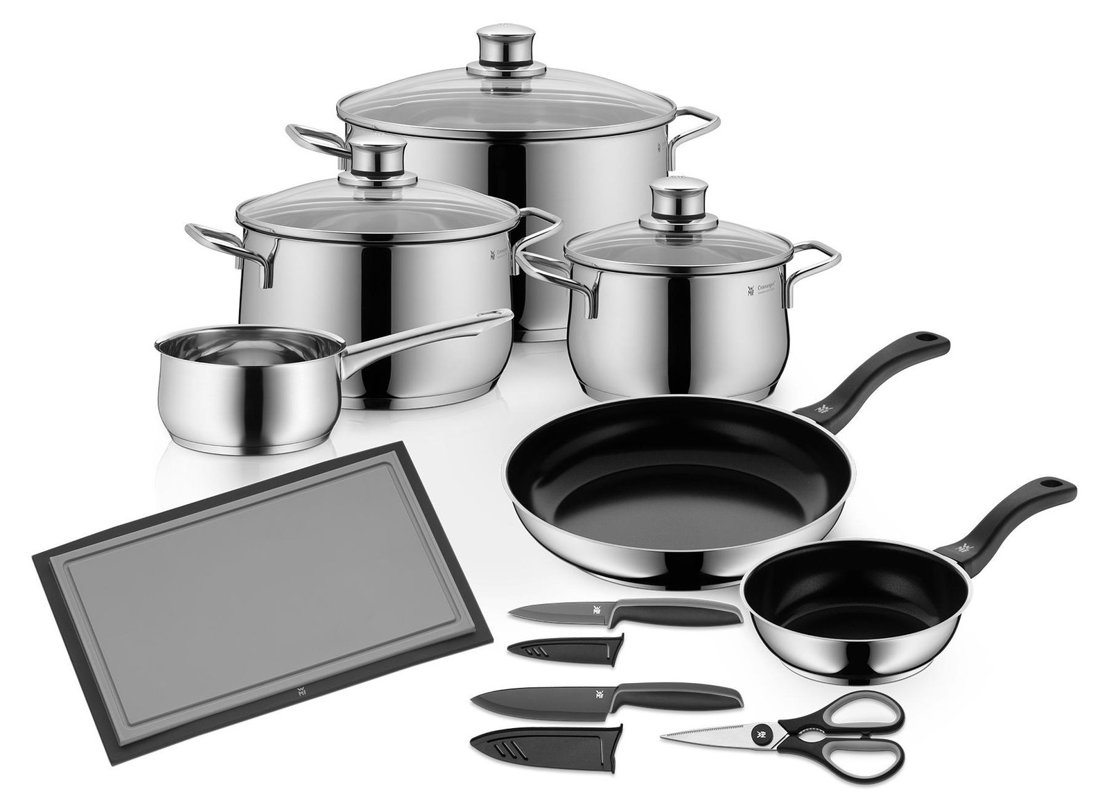 WMF Kochgeschirr-Set Diadem Plus, 10-delig, zilver