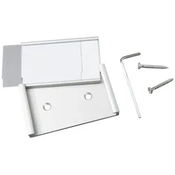 Ultradex, Informationsschild, Türschild Silver 60x36mm 1 Profil