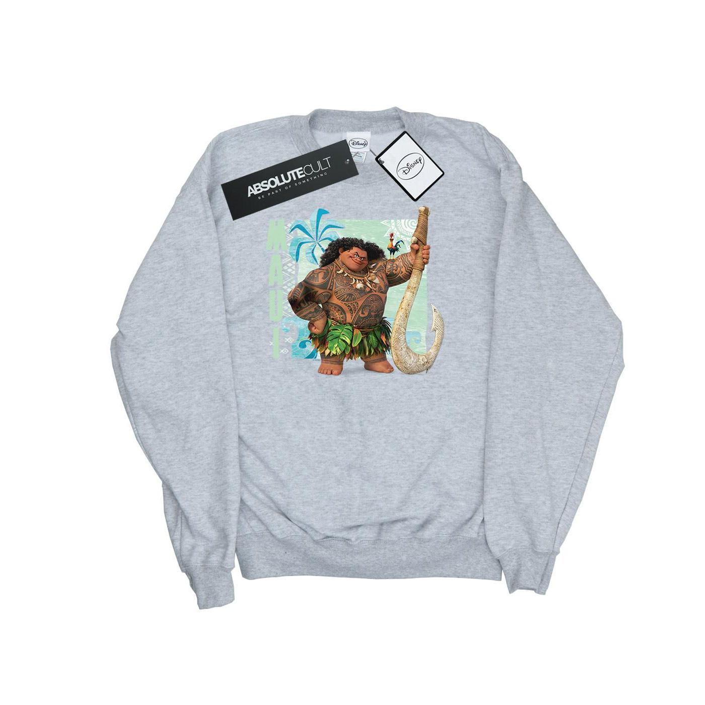Disney Jongens Moana Maui Sweatshirt (Sportgrijs)