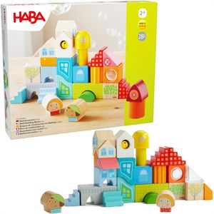 Haba Bausteine 2010900001, ab 2 Jahre, Motivbausteine Stadt, 28 Stück