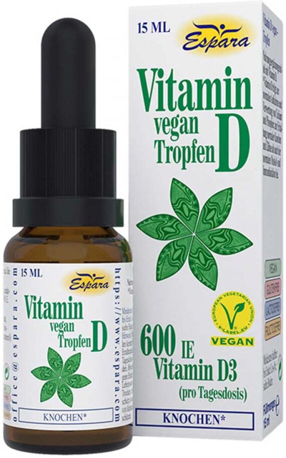 Vitamin D Tropfen vegan