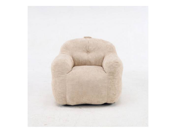 Luckice Sitzsack Sitzsack mit zerrissenem Schwammfüller, mit Armlehnen (Set, Sitzsack), Für Wohnzimmer, Schlafzimmer und Lesen, keine Montage erforderlich