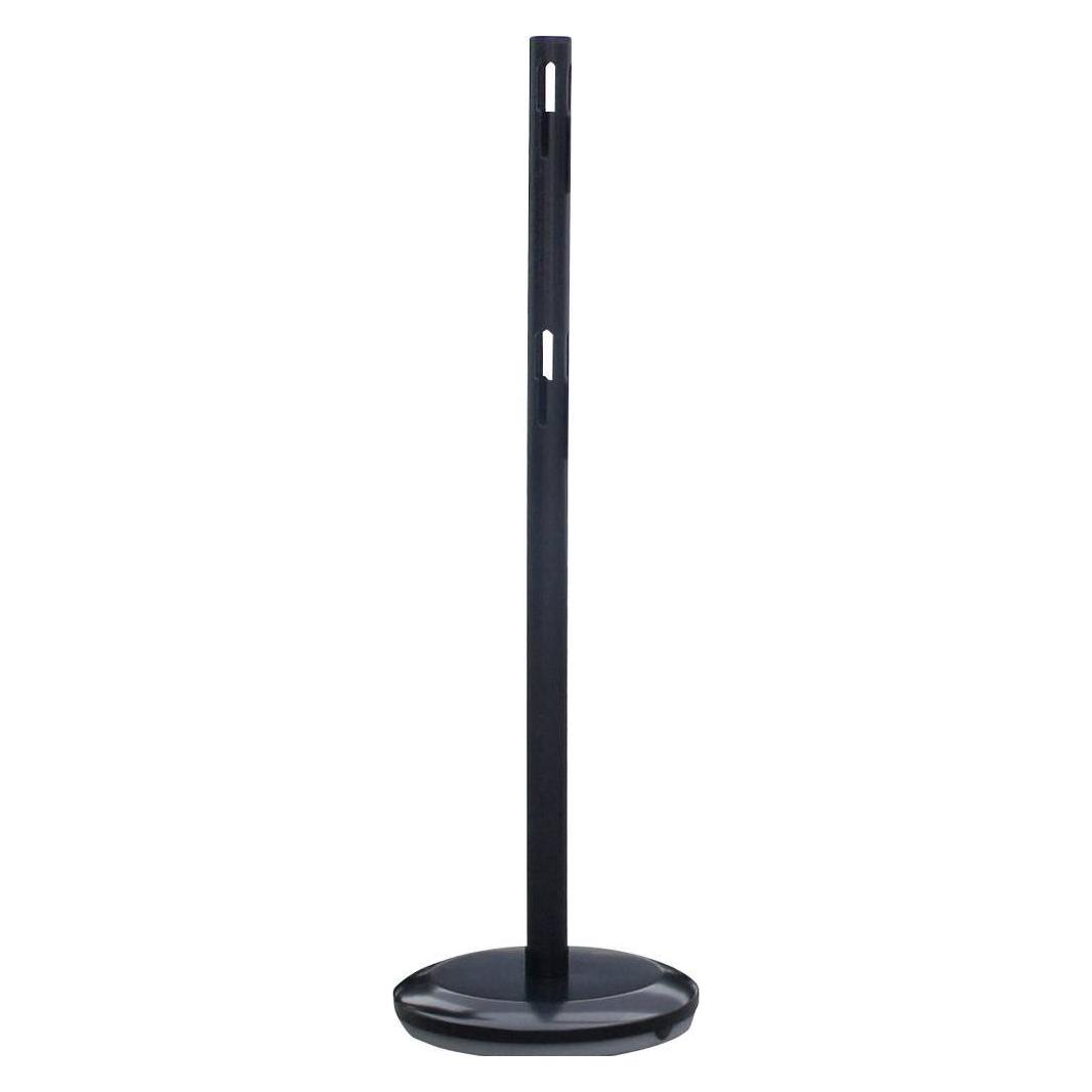 Viso BSA100N Black Metalpfosten mit festen Basis O x H 50 mm 1000 (BSA100N)