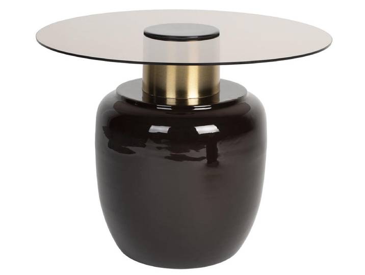 Beistelltisch Mohra L – mit Sicherheitsglas - Luxusbetten24