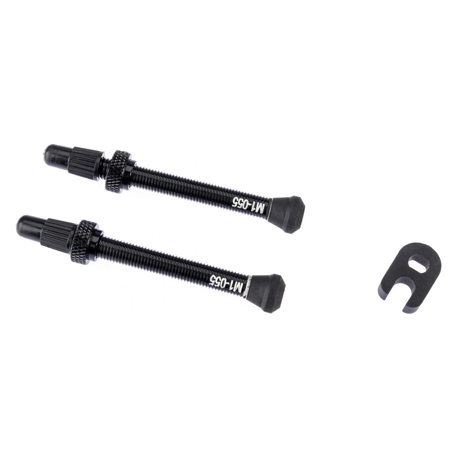 Fulcrum Road Tubelessventil-Kit für symmetrische Felgen (KIT-2WFL55)