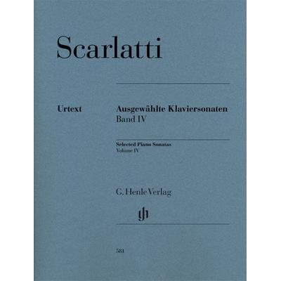 Domenico Scarlatti - Ausgewählte Klaviersonaten, Band IV -