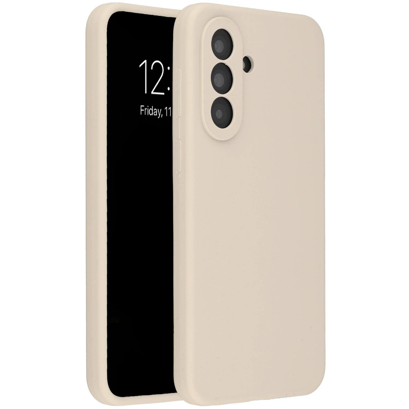 Accezz Liquid Silikoncase für das Samsung Galaxy A57 (5G) - Stone SH00097347