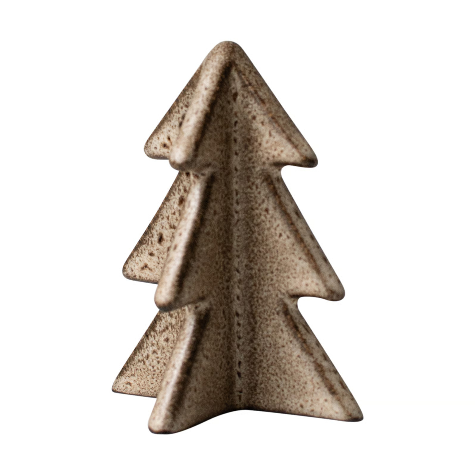 DBKD Winter boom decoratie Beige, 8 cm