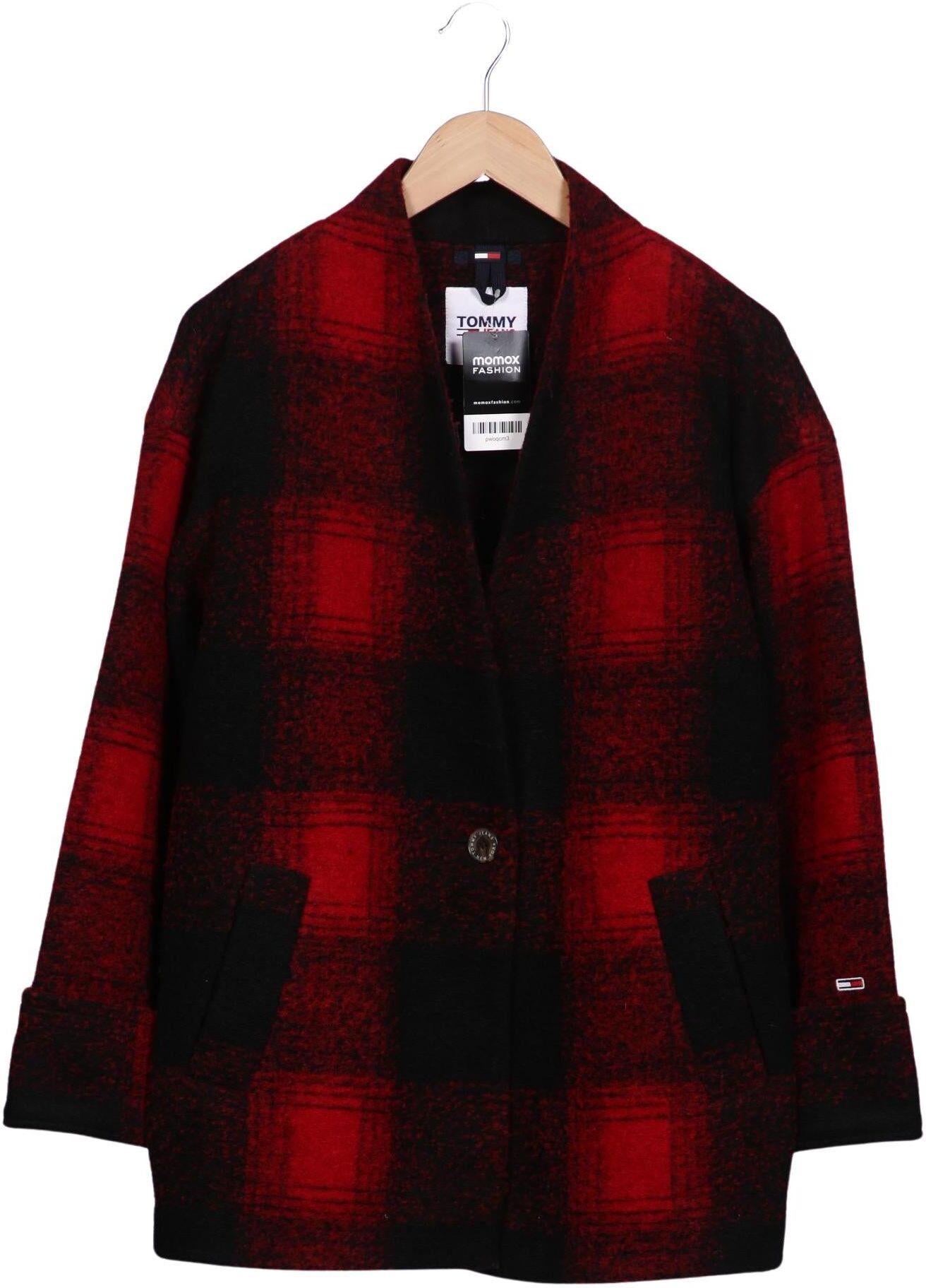 Tommy Jeans Damen Jacke, Mehrfarbig, Gr. S, Synthetik / Wolle - Second Hand
