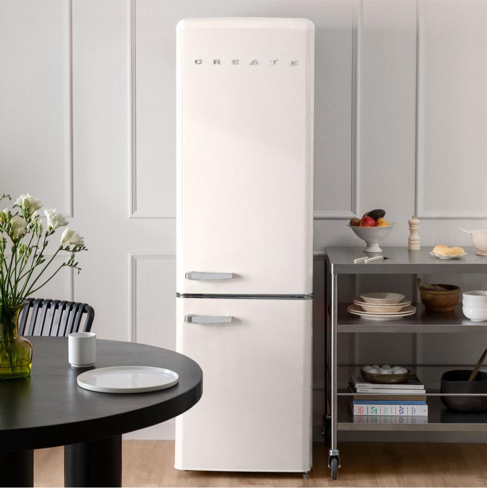 CREATE - FRIDGE STYLANCE 244L - Kombi-Kühlschrank im Retro-Stil
