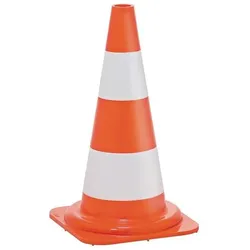 HP Autozubehör, Verkehrstechnik, Leitkegel Höhe 500 mm tagesleuchtend Gewicht 1,05 kg, 28,5 x 28,5 cm