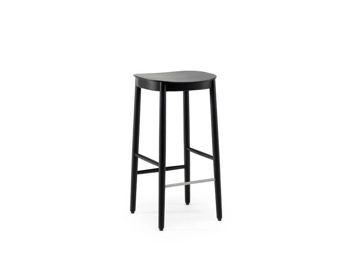 Fogia Figurine Hocker Eiche schwarz gebeizt, hoch
