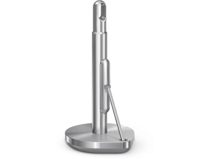 Küchenrollenhalter Simplehuman Silber Edelstahl/Metall B 20.3 cm
