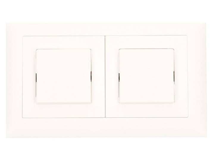Feller Kombination Schema 3 / Schema 3 Gr.2x1 UP EdizioDue weiss