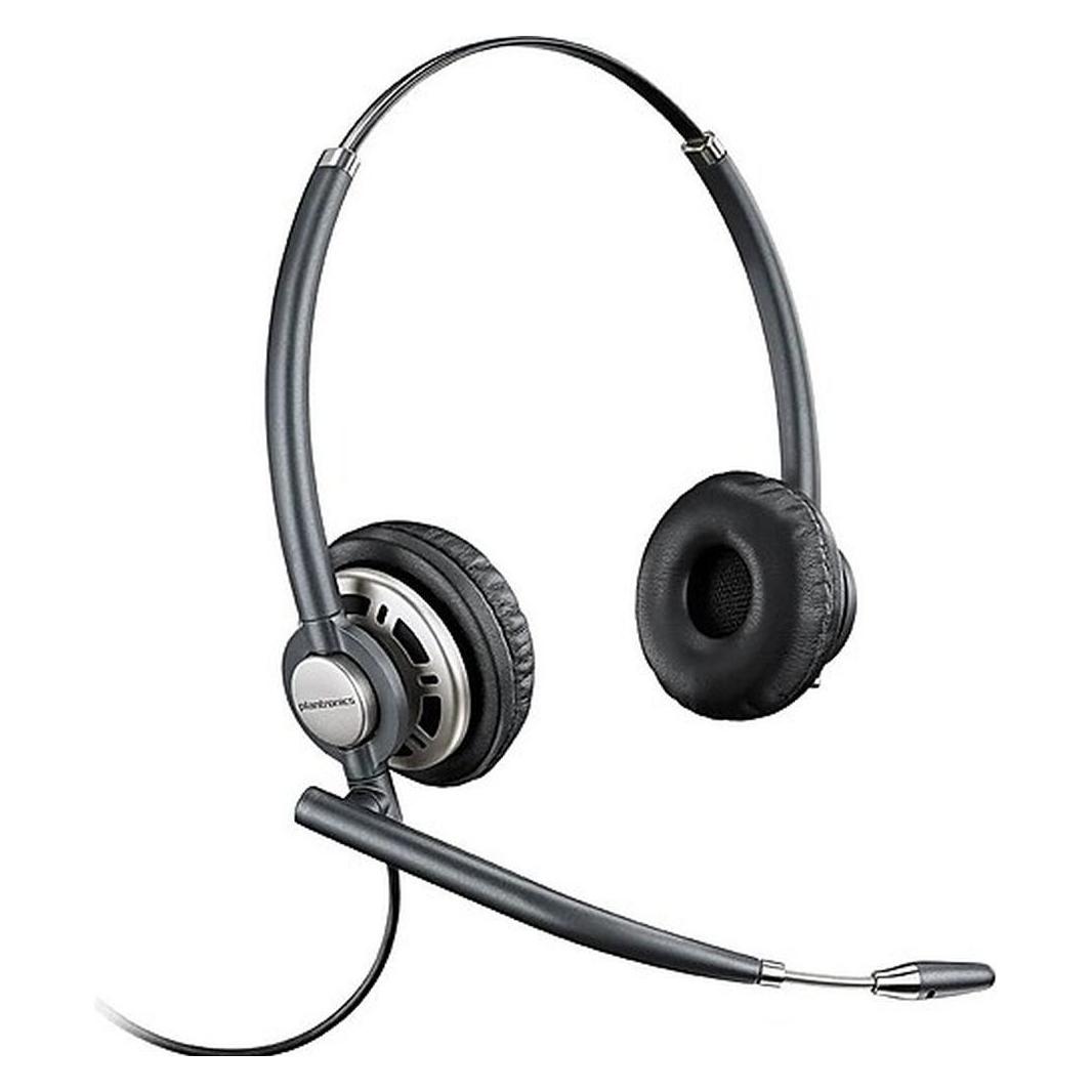 HP Poly EncorePro HW720D Headset, Kabelgebunden, Anrufe/Musik, Kopfhörer, Schwarz (Kabelgebunden, USB-A) (783N4AA)