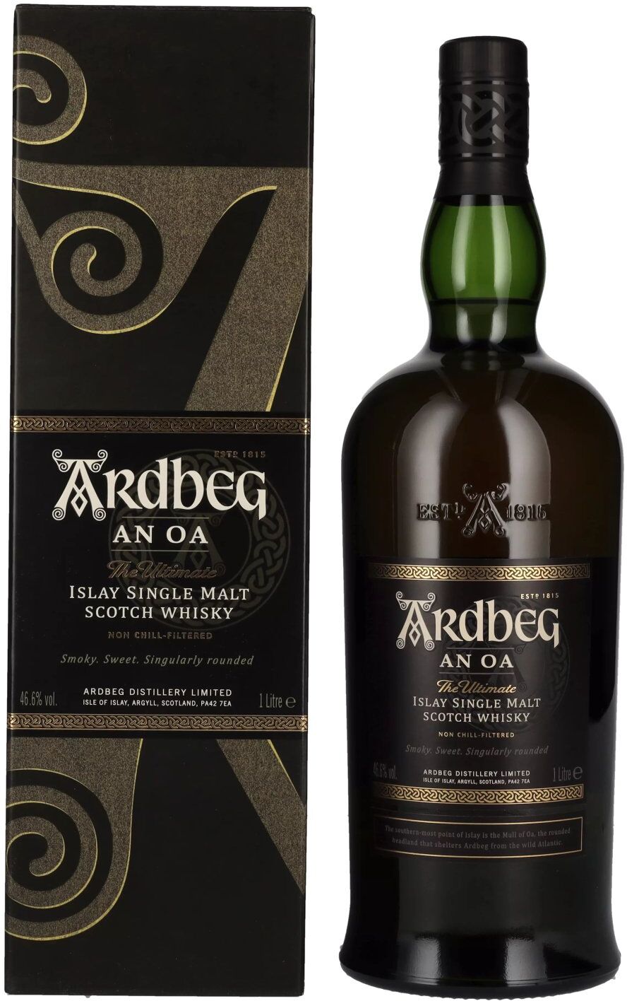 Ardbeg Whisky Ardbeg AN OA Islay Single Malt 46,6% Vol. 1l in Geschenkbox