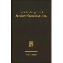 Entscheidungen des Bundesverfassungsger, Fachbücher von Mitglieder Des Bundesverfassungsgerichts