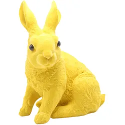 Hase FLOCKY (H 30 cm) - gelb - H 30 cm