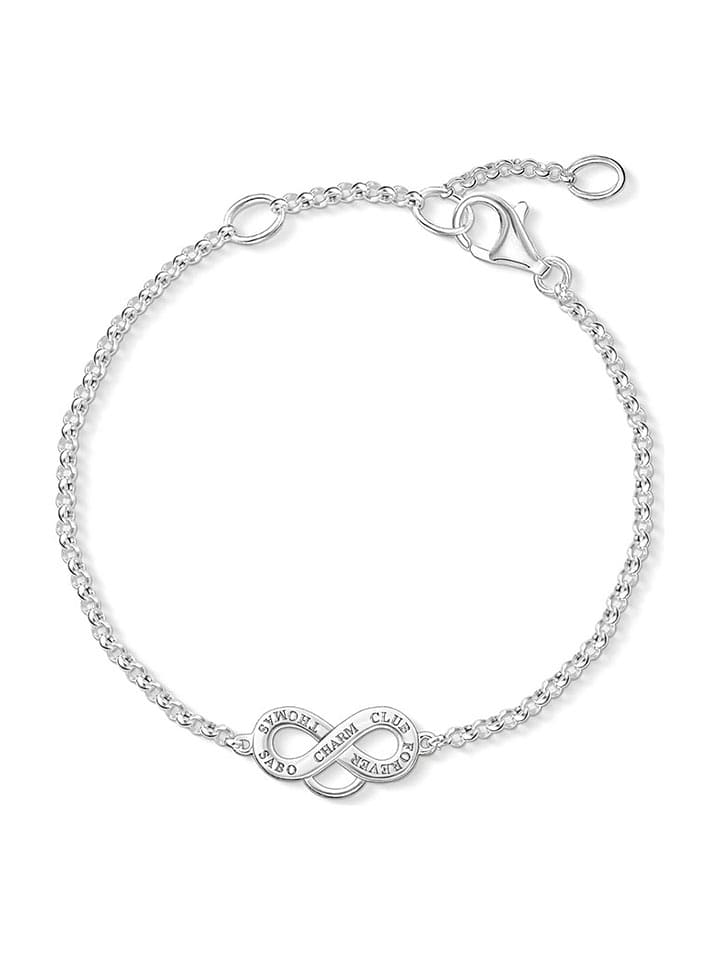 Thomas Sabo Silber-Armkette mit Schmuckelement - onesize