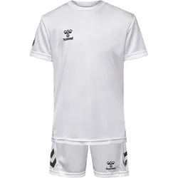 hummel hmlLOGO Sport-Set Trikot+Shorts Kinder 9001 - white 128