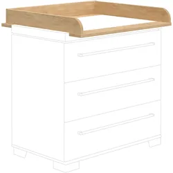 Wickelaufsatz PAIDI KIRA (BHT 135x9x79 cm) - BHT 135x9x79 cm