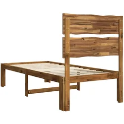 vidaXL, Bett, bettgestell holz (100 x 200 cm)