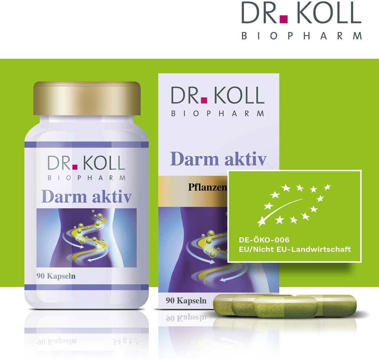 DR. KOLL Darm Aktiv DR Koll Bio 90 St Kapseln
