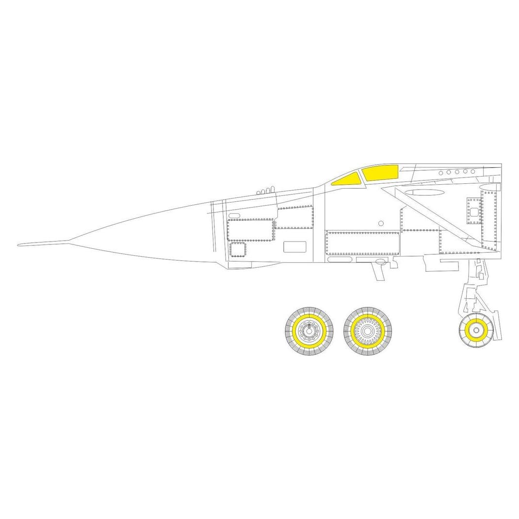 Eduard MiG-25PD 1/72 for ICM (CX597)