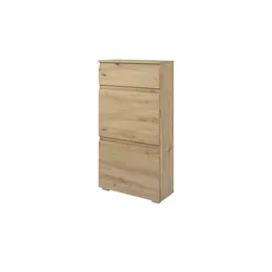smart Schuhkipper  BEN ¦ holzfarben ¦ Maße (cm): B: 58 H: 110 T: 25.0
