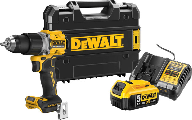 DeWalt DCD805NT-XJ Accu Starterspakket met 5,0 Ah accu