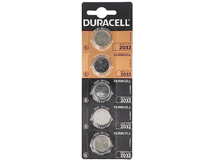 Duracell Lithium CR2032, 3 V, verpakking met 5 batterijen