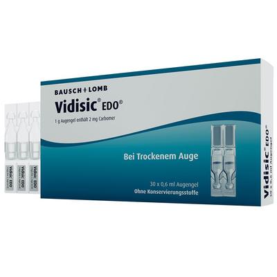Vidisic EDO Augengel 30x0,6 ml