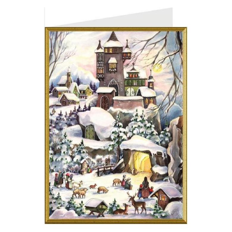 Richard Sellmer 99077 - Weihnachtskarte - Alte Burg (99077)